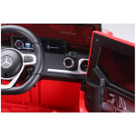 Elektrické autíčko - Mercedes  - G500 - červené